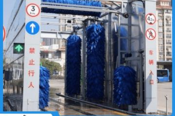 全自動大客車洗車機(jī)傷車漆嗎[隆茂鑫晟]